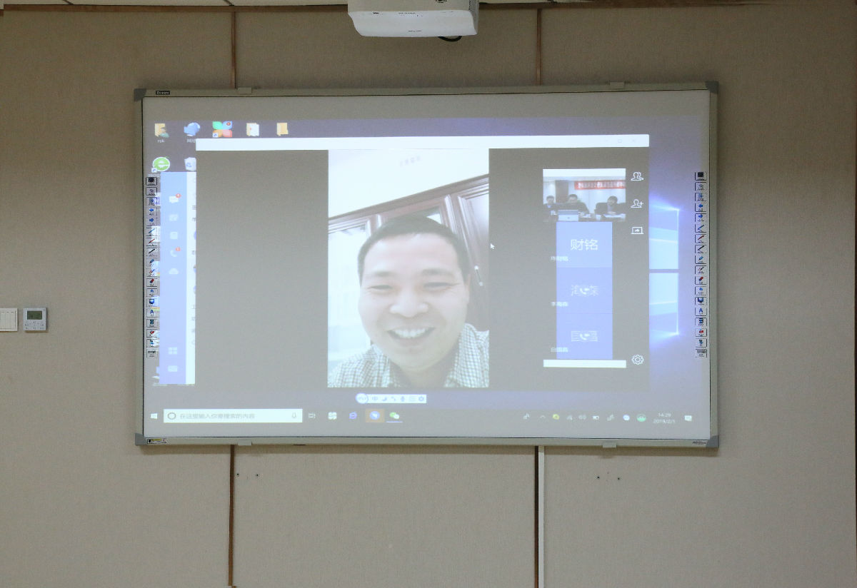 山高水遠復相逢  聚短情長暖人心 --院領導視頻慰問第15批援博茨瓦納醫療隊員