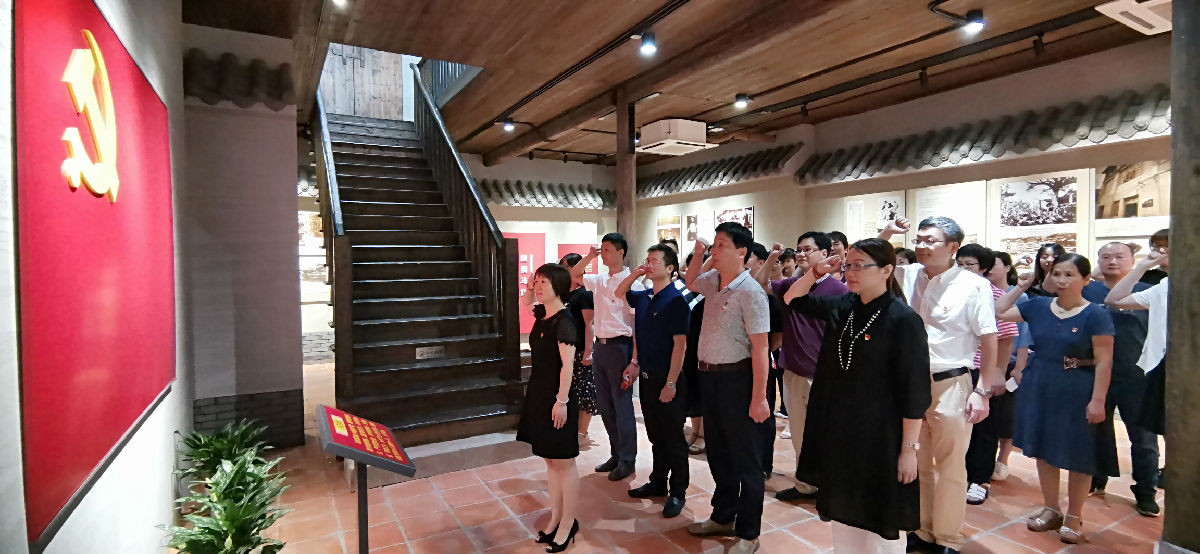 我院紀(jì)委組織參觀馬尾潮江樓廉政教育基地