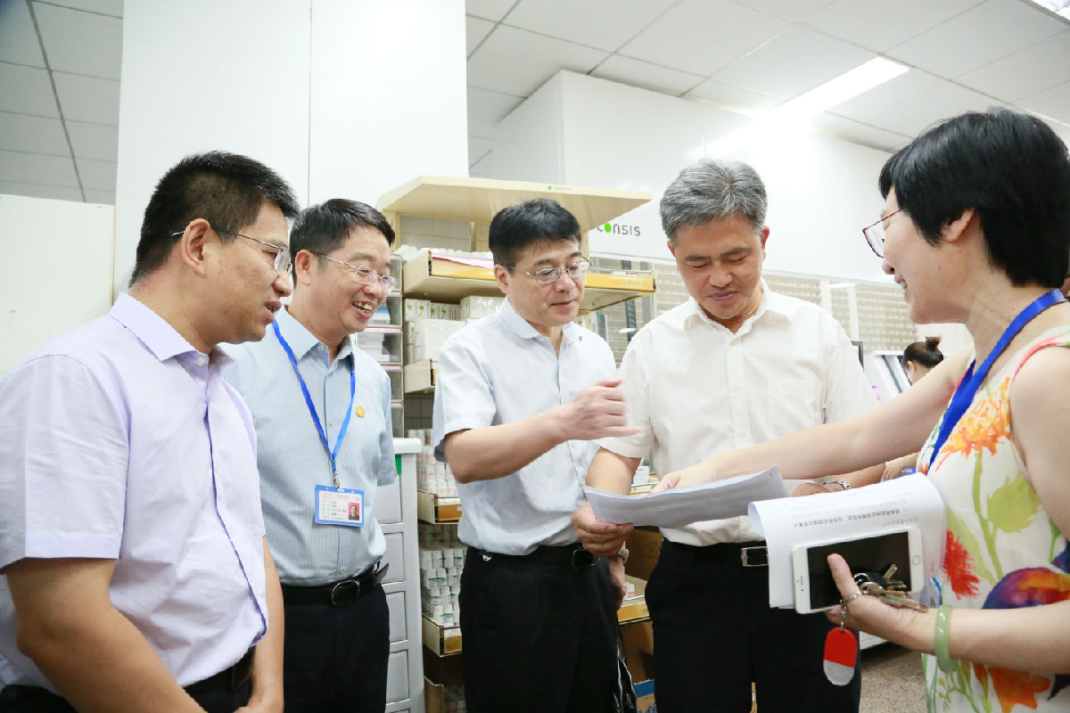 福建省政協阮詩瑋副主席一行到我院調研