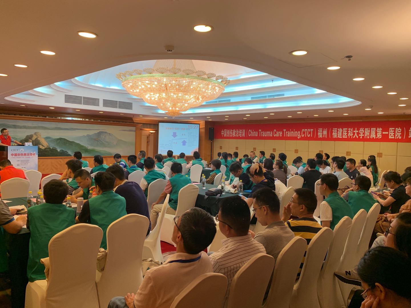 我院承辦全國(guó)首個(gè)標(biāo)準(zhǔn)化創(chuàng)傷救治精品醫(yī)學(xué)繼續(xù)教育項(xiàng)目——中國(guó)創(chuàng)傷救治培訓(xùn)（福州站）