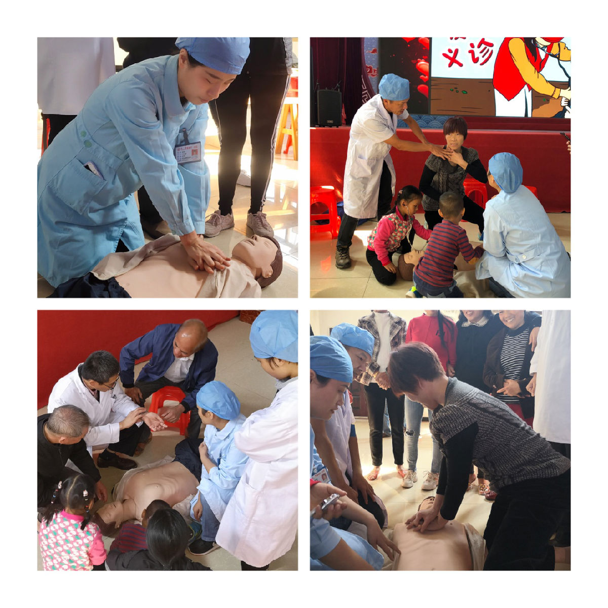 不忘初心跟黨走  基層幫扶義診暖民心