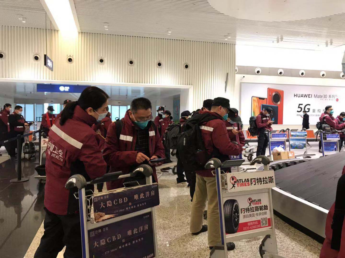 『附一抗疫』我院首批支援湖北醫療隊安抵武漢