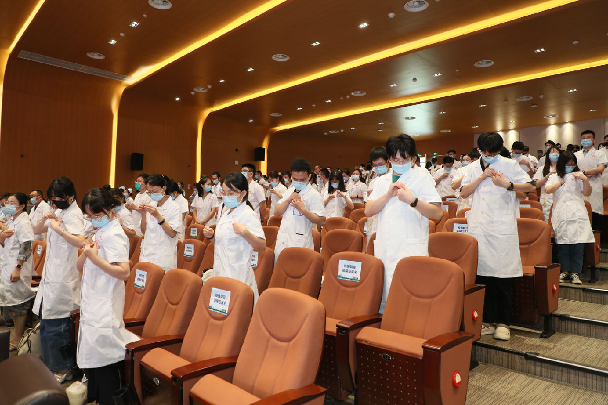 【附一管理】夢想，向未來起航——我院召開2022年新員工崗前培訓暨入職見面會
