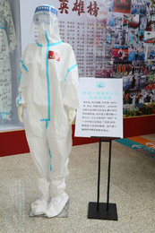 【防護服、防護面罩、護目鏡、N95口罩、手套、腳套】