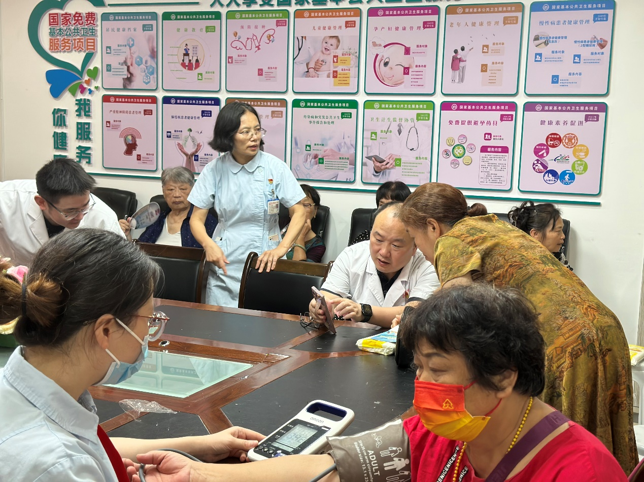 我院多學科聯合上海街道衛生服務中心開展名醫工作室學術交流及科普活動
