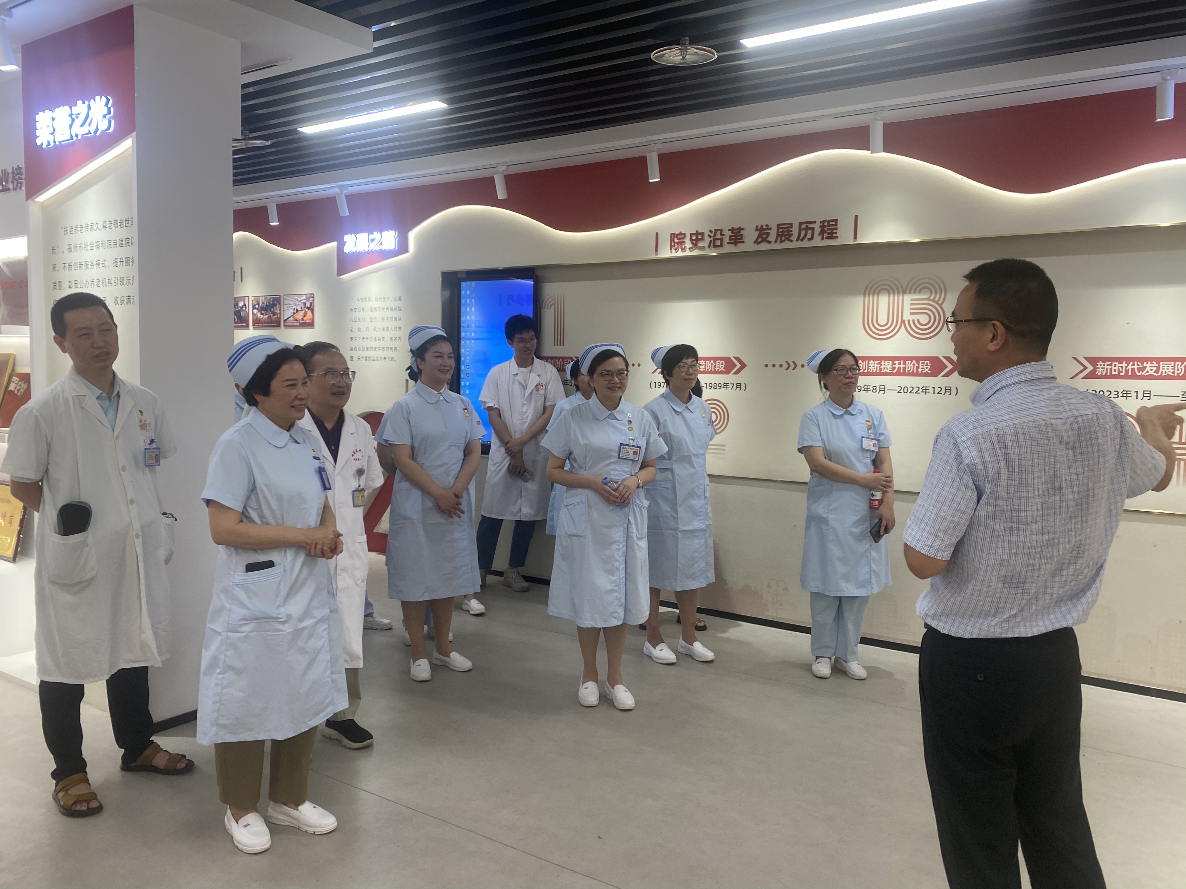 醫心向黨 獻禮“七一”——我院多個黨支部與福州市社會福利院開展慶祝建黨103周年主題黨日活動