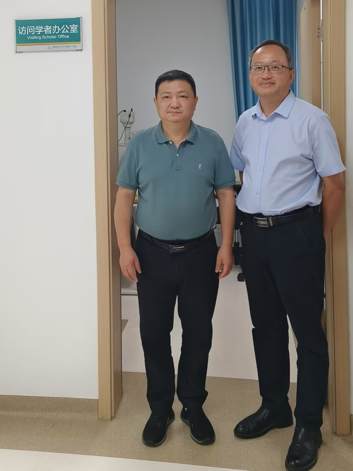 省內首位病理科主任到我院訪學交流